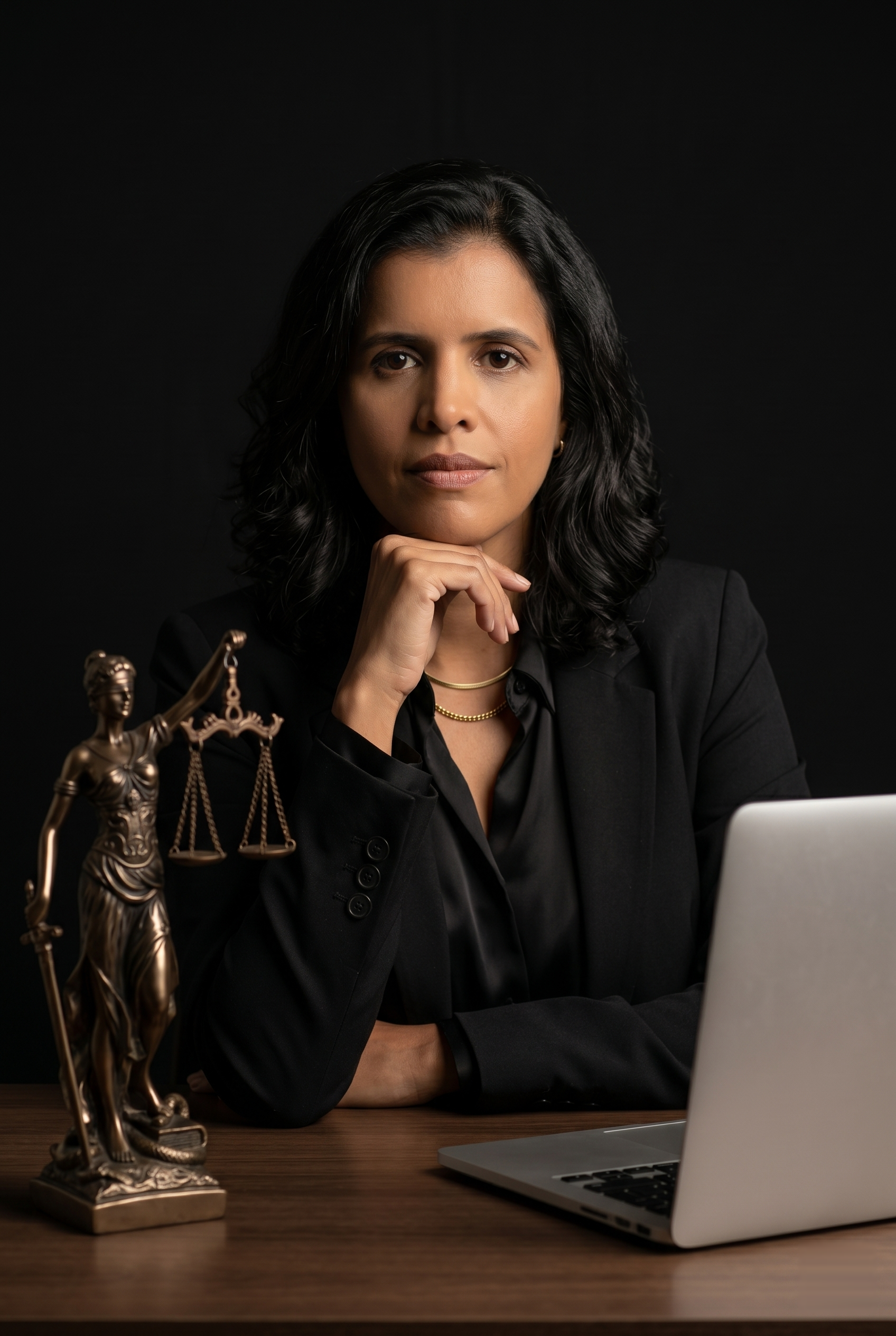 Dra. Eliana Pevidor, advogada de família, em seu escritório em Alphaville/SP